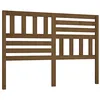 Image de Tête de lit Marron miel 156x4x100 cm Bois massif de pin