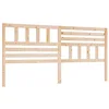 Image de Tête de lit 186x4x100 cm Bois massif de pin