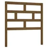 Image de vidaXL Tête de Lit Tête de Lit Adulte Tête de Lit Simple sur Pied Chambre à Coucher Maison Intérieur Marron Miel 81x4x100 cm Bois Massif de Pin