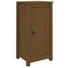 Image de Buffet marron miel 39x35x80 cm bois massif de pin