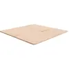 Image de vidaXL Dessus de table carré 90x90x1,5 cm Bois chêne massif non traité