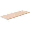 Image de Panneau d étagère 60x20x1,5 cm Bois de chêne massif non traité