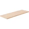 Image de vidaXL Panneau d'étagère 60x20x1,5 cm Bois de chêne massif non traité