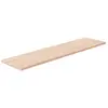 Image de vidaXL Panneau d'étagère 80x20x1,5 cm Bois de chêne massif non traité