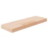 Image de Panneau d étagère 60x20x4 cm Bois de chêne massif non traité