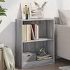 Image de vidaXL Bibliothèque Sonoma gris 60x24x76 cm Bois d'ingénierie