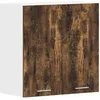 Image de Armoire suspendue Chêne fumé 60x31x60 cm Bois d'ingénierie