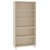 Image de Buffet HAMAR Bois massif de pin Marron miel