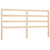 Image de Tête de lit 206x4x100 cm Bois massif de pin