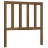 Image de vidaXL Tête de Lit Meuble de Chambre à Coucher Tête de Cadre de Lit Simple Accessoire de Lit Intérieur Marron Miel 81x4x100 cm Bois Massif de Pin