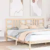 Image de vidaXL Tête de lit 206x4x100 cm Bois massif de pin
