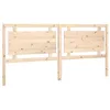 Image de vidaXL Tête de Lit Accessoire de Lit Meuble de Chambre à Coucher Tête de Cadre de Lit Double Intérieur 205,5x4x100 cm Bois Massif de Pin