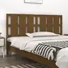 Image de vidaXL Tête de lit Marron miel 185,5x4x100 cm Bois massif de pin
