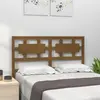 Image de vidaXL Tête de lit Marron miel 205,5x4x100 cm Bois massif de pin
