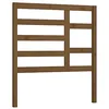 Image de vidaXL Tête de Lit Meuble de Chambre à Coucher Tête de Cadre de Lit Simple Accessoire de Lit Intérieur Marron Miel 81x4x104 cm Bois Massif de Pin