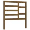 Image de vidaXL Tête de Lit Meuble de Chambre à Coucher Tête de Cadre de Lit Simple Accessoire de Lit Intérieur Marron Miel 106x4x104 cm Bois Massif de Pin