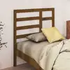 Image de vidaXL Tête de lit Marron miel 106x4x104 cm Bois massif de pin