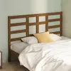 Image de vidaXL Tête de lit Marron miel 146x4x104 cm Bois massif de pin