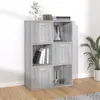 Image de vidaXL Armoire de rangement Sonoma gris 60x29,5x90 cm