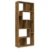 Image de vidaXL Bibliothèque Chêne fumé 67x24x161 cm Bois d'ingénierie
