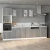 Image de vidaXL Meuble sous-évier "Lyon" Gris Sonoma 80 x 46 x 81,5 cm Bois d'ingénierie