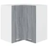 Image de vidaXL Armoire d Angle Suspendue Sonoma Gris Bois d ingénierie