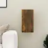 Image de vidaXL Meuble TV Chêne fumé 30,5x30x60 cm Bois d'ingénierie