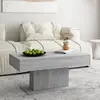 Image de vidaXL Table basse Sonoma gris 96x50x45 cm Bois d'ingénierie