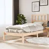 Image de vidaXL Cadre de lit sans matelas bois de pin massif 90x200 cm
