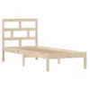 Image de vidaXL Cadre de lit sans Matelas Bois Massif