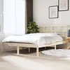 Image de vidaXL Cadre de lit sans matelas bois massif