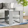 Image de vidaXL Table basse gris béton 55,5x55x45 cm bois d'ingénierie