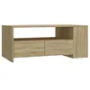 Image de Table basse chêne sonoma 102x55x42 cm bois d ingénierie