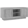 Image de Meuble TV sonoma gris 102x35x45 cm bois d ingénierie