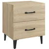 Image de Comodino Rovere Sonoma 40x35x47,5 cm