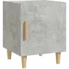 Image de Table de chevet Gris béton Bois d ingénierie