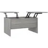 Image de vidaXL Tavolino Salotto Grigio Sonoma 80x50x42,5 cm Legno Multistrato