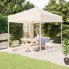 Image de vidaXL Tente de réception pliable Crème 2x2 m