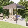 Image de vidaXL Tente de réception pliable Taupe 2x2 m