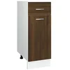 Image de vidaXL Armoire à tiroirs Lyon Chêne Brun 30 x 46 x 81,