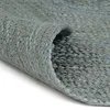 Image de Tapis fait à la main Jute Rond 210 cm Vert olive