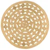 Image de Tapis fait à la main Jute tressée 210 cm