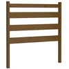 Image de Tête de lit Marron miel 106x4x100 cm Bois massif de pin