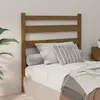 Image de vidaXL Tête de lit Marron miel 106x4x100 cm Bois massif de pin