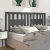 Image de vidaXL Tête de lit Gris 166x4x100 cm Bois massif de pin