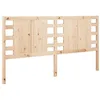 Image de Tête de lit 126x4x100 cm Bois massif de pin