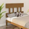 Image de vidaXL Tête de lit Marron miel 93,5x3x81 cm Bois massif de pin