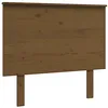 Image de vidaXL Tête de Lit Meuble de Chambre à Coucher Accessoire de Lit Simple Tête de Cadre de Lit Intérieur Marron Miel 94x6x82,5 cm Bois Massif de Pin