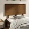 Image de vidaXL Tête de lit Marron miel 124x6x82,5 cm Bois massif de pin