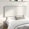 Image de vidaXL Tête de lit Blanc 144x6x82,5 cm Bois massif de pin